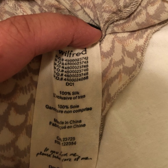 Wilfred silk tank top - Picture 4 of 4